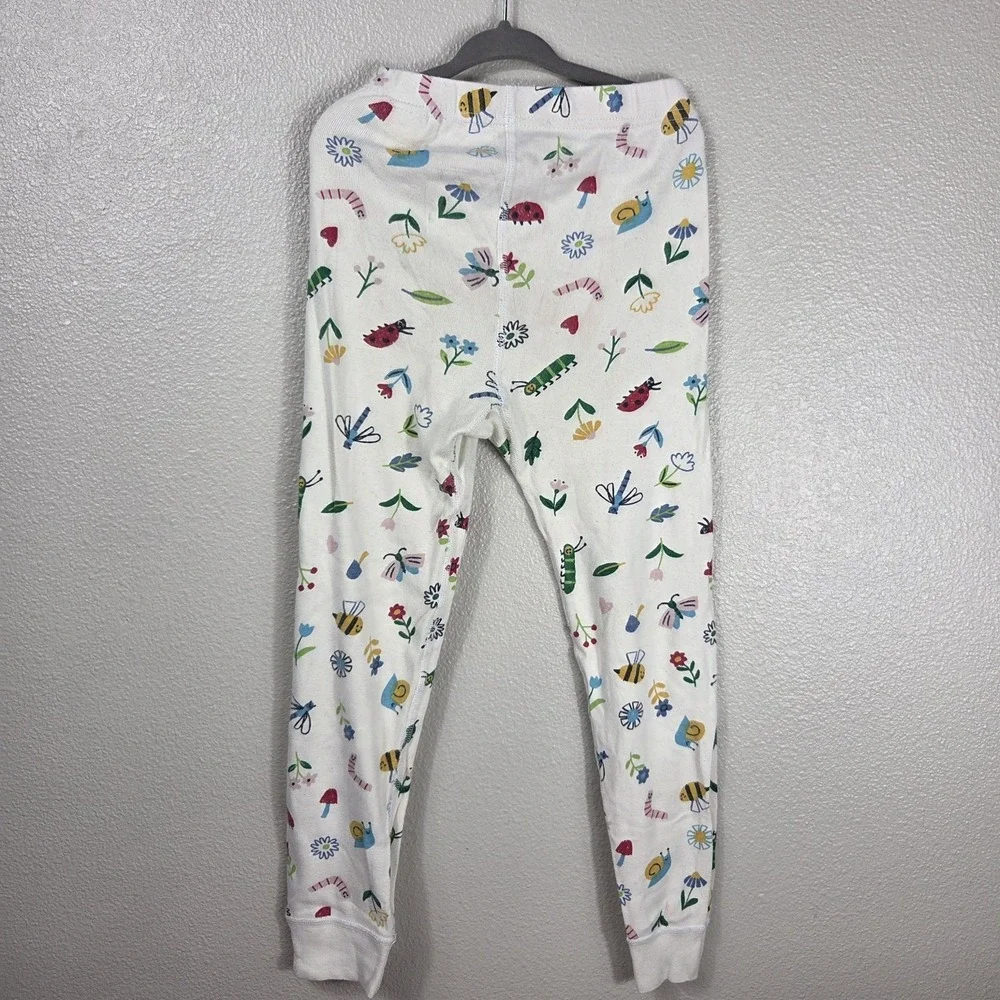 Hanna Andersson Organic Cotton Pajama Bundle Girls‎ 6-7 Unicorn Striped 5...